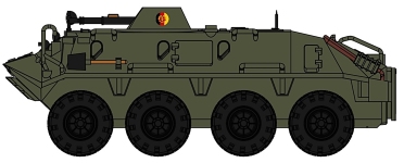 NPE Modellbau NA88272 - H0 - Schützenpanzer SPW 60 PB NVA